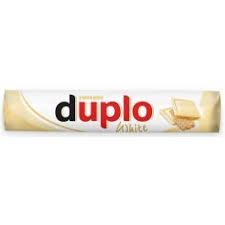 Duplo white oplatka s polevou z bílé čokolády lískooříškovou náplní  18,2 g